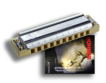 Hohner Marine Band Crossover Harmonica of Marcos Coll